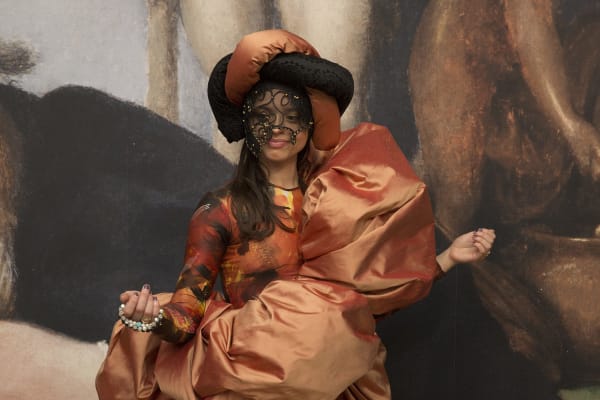 Student's costume which was part of the Lorenzo Lotto project