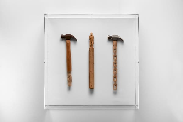 Woodwork tools on display at Designed for Life exhibition