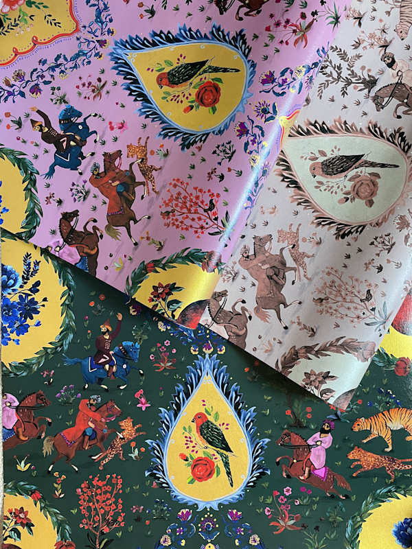 Wallpaper design by Samira Modaresifar