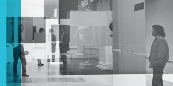 Image of people at an exhibition