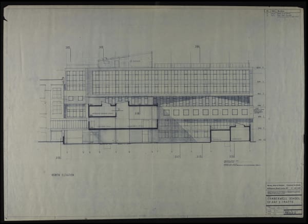 Architectural building elevation