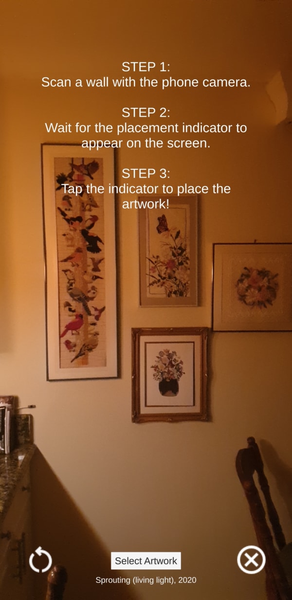 Screenshot of Mokosh Simple app