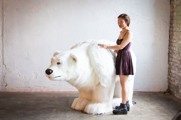 Polar bear model by Minghui Reece
