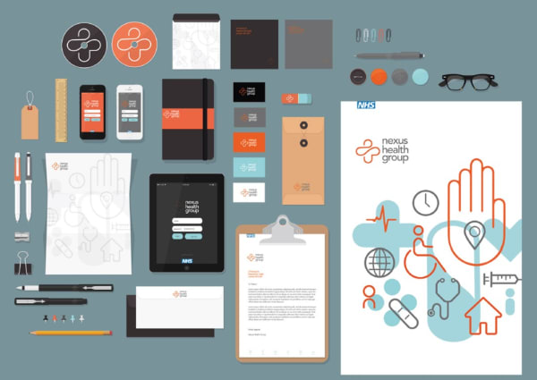Brand design illustration