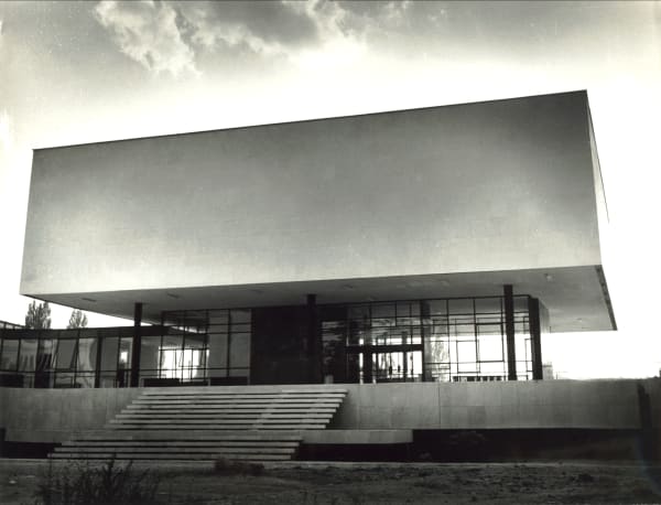 The Historical Museum of Bosnia and Herzegovina by architect Boris Magaš, 1963.