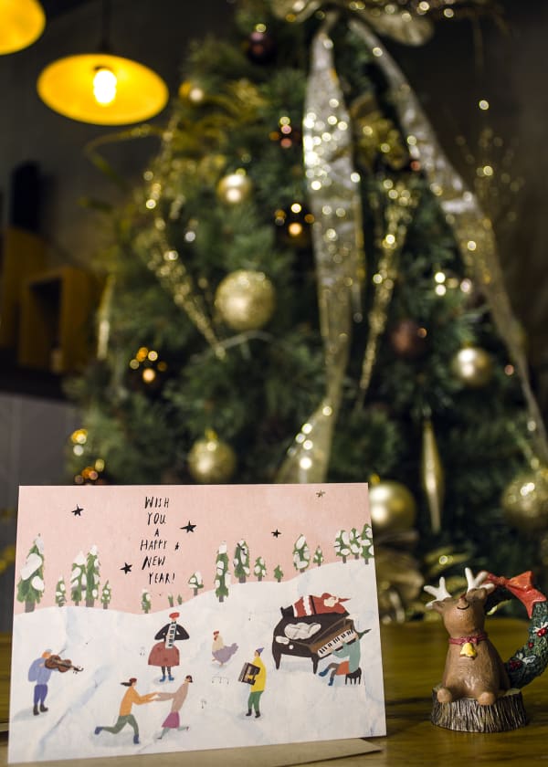 Christmas card design