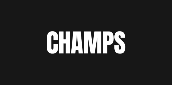 Logotype that reads CHAMPS