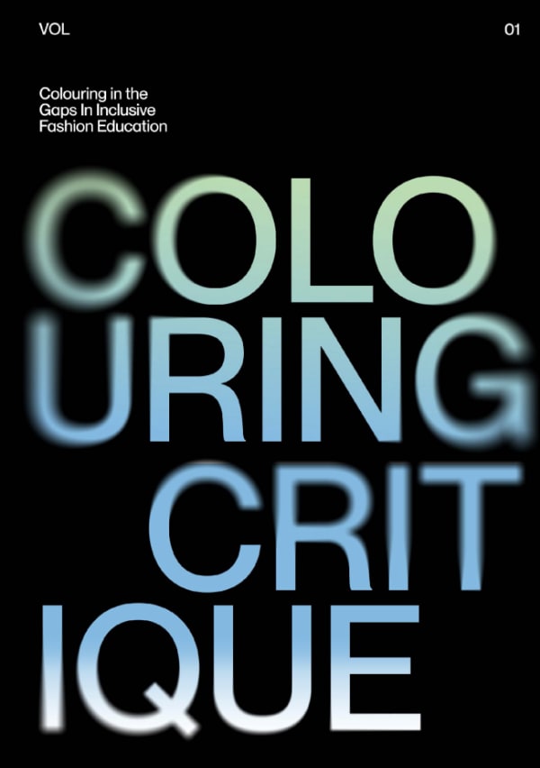 multicoloured font that says colouring critque