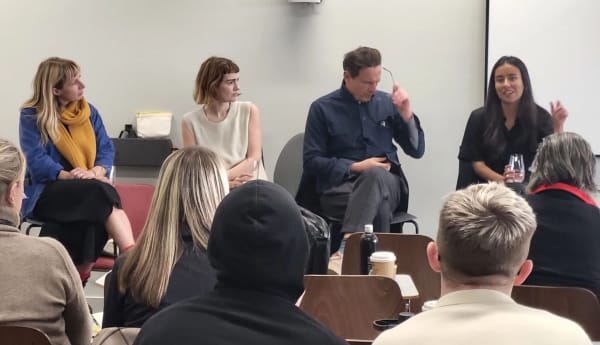 People thinking and discussing.