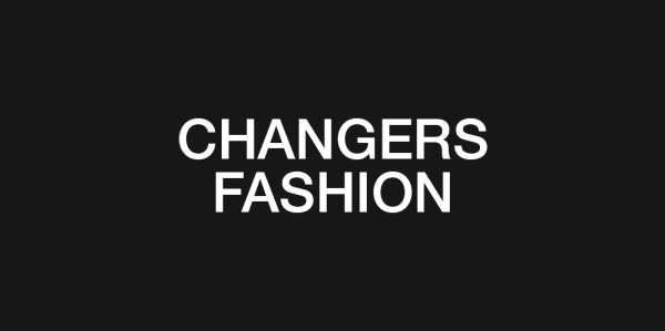 Logotype that reads CHANGERS FASHION