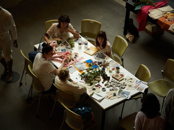 May Day Rave at London College of Fashion as part of Making More Mischief, Folk Club Workshop, 2024. Photo- Alice Zoo