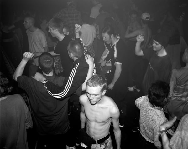 Clubbers at the Que Club, Birmingham