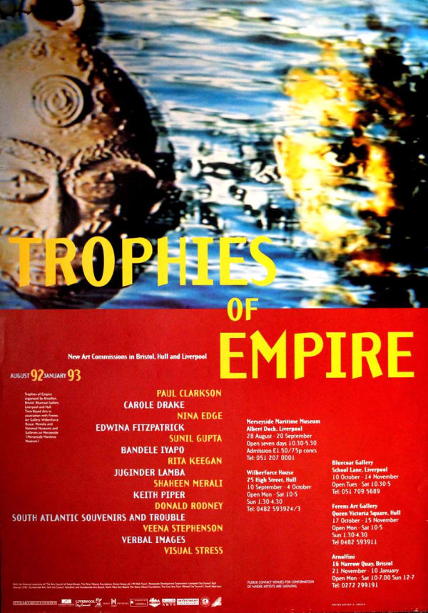 Exhibition poster from 1992