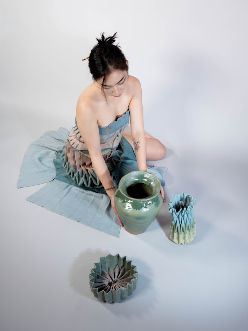 Model showing my garments