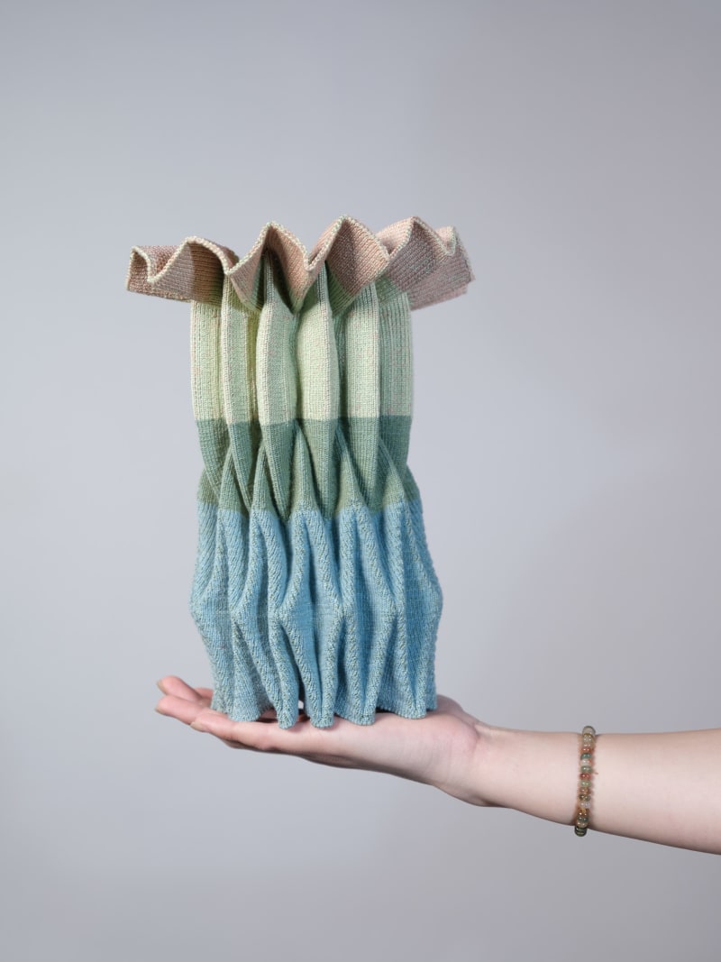 functional fabric vases