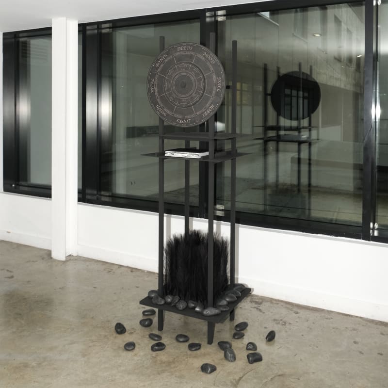 A series of photos from the installation exhibition site.