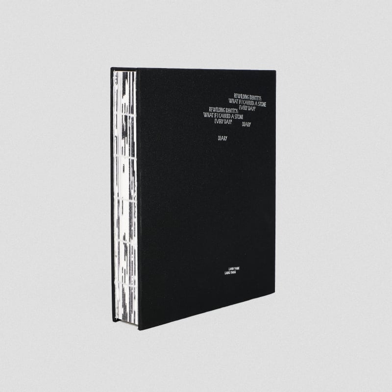 A series of photos of the diary book.