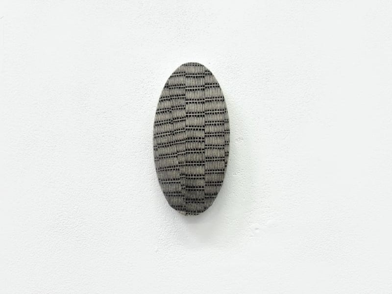 A Drawing Panel of Monochrome and Aluminum Box-type Sculpture Installation Works