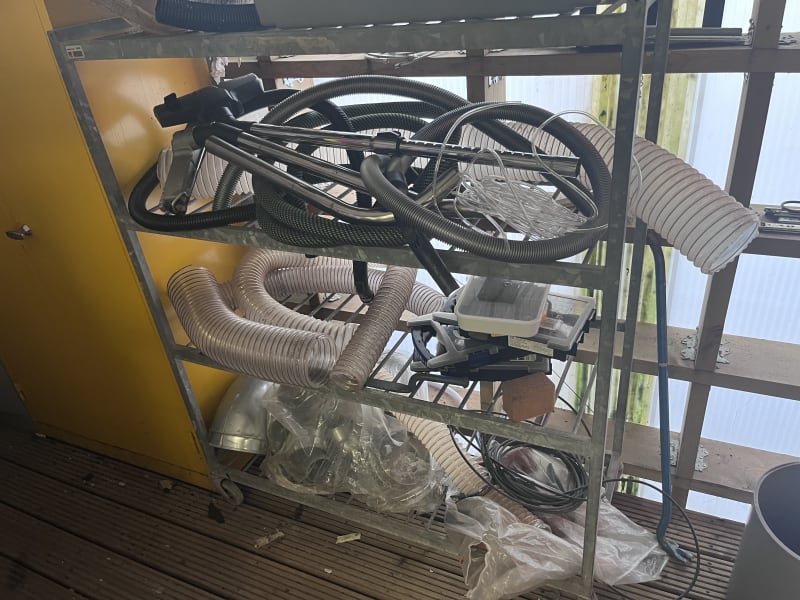 Photo of tubes in workshop