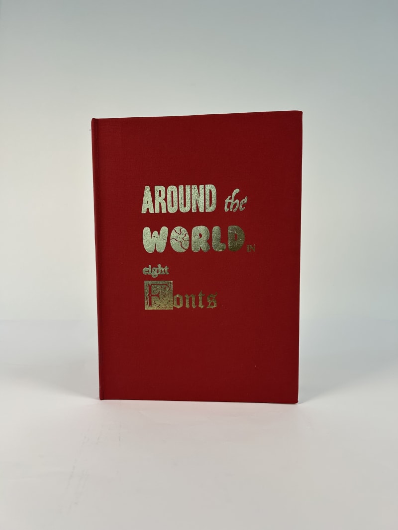 A4 Book with red cover