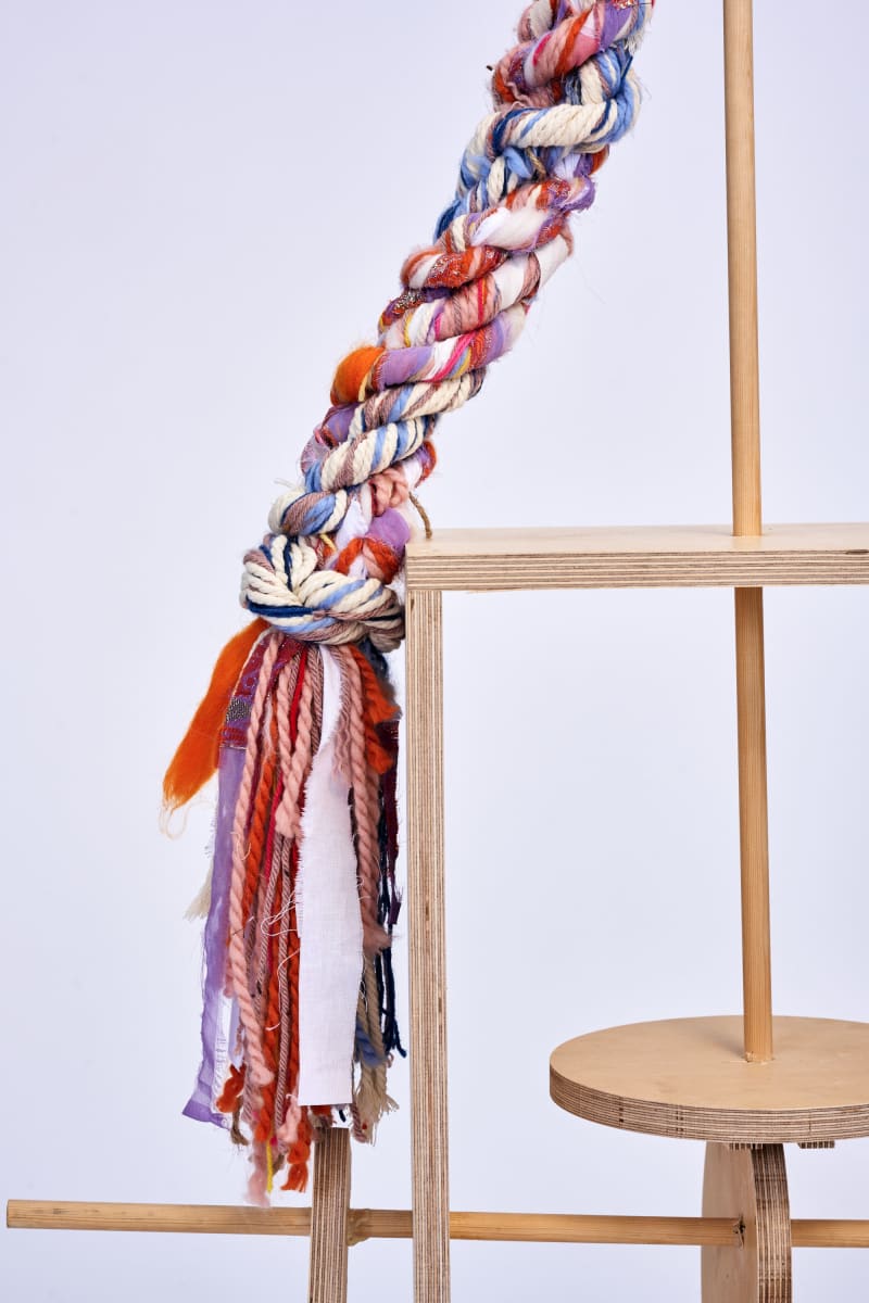 a automata toy mechanism with a cording