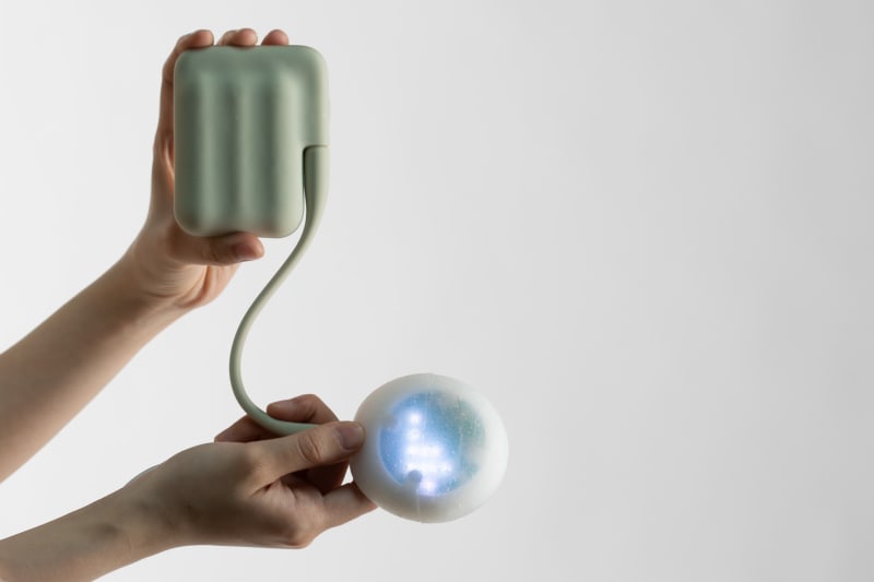 photo of the object held in hand