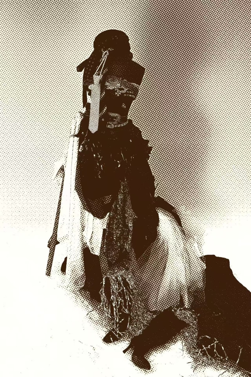 A still life shooting using stacked garments to create sculptural forms.