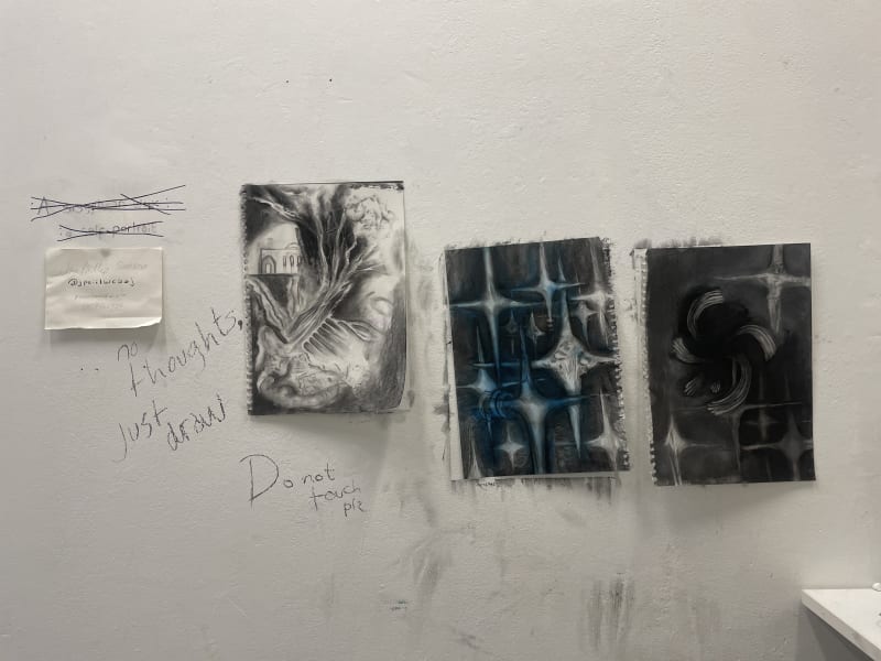 charcoal drawings