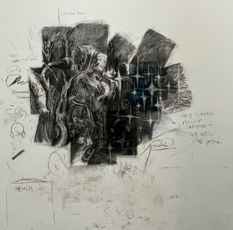 charcoal drawings
