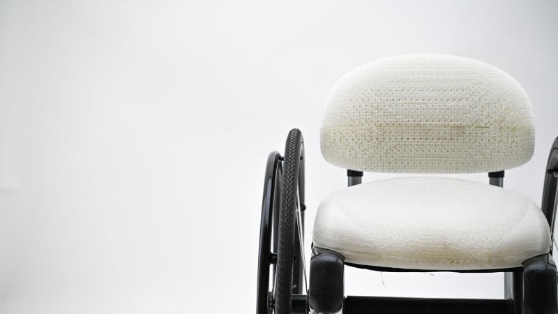 FLX is an active wheelchair designed to adapt seamlessly to various recreational activities, including sports and dance.