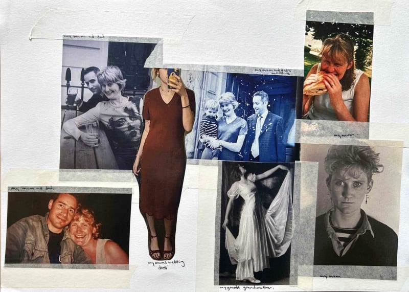 Page with images of my parents and great grandmother.
