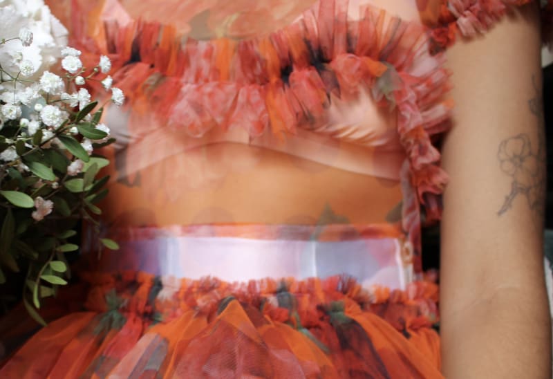 close up of dress