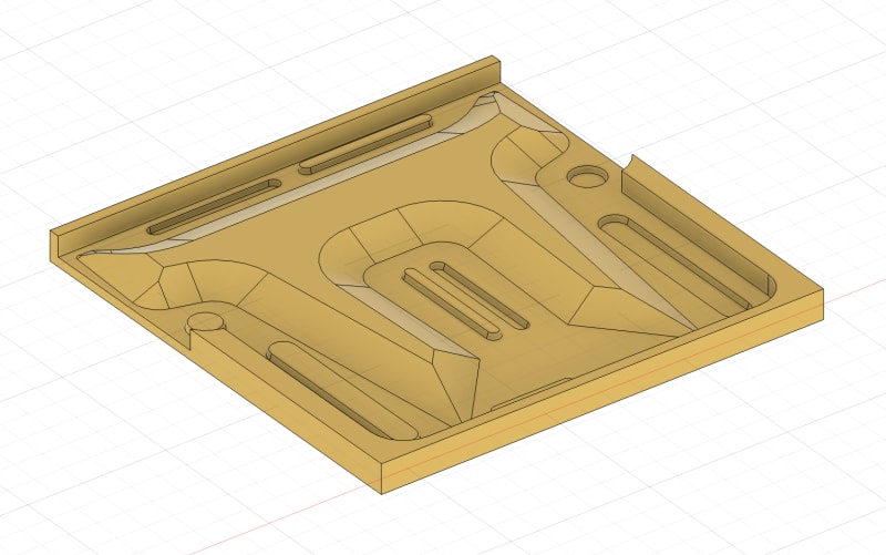 CAD model of a mold, MDF copy of CAD model, a plaster negative creating one half of a mold