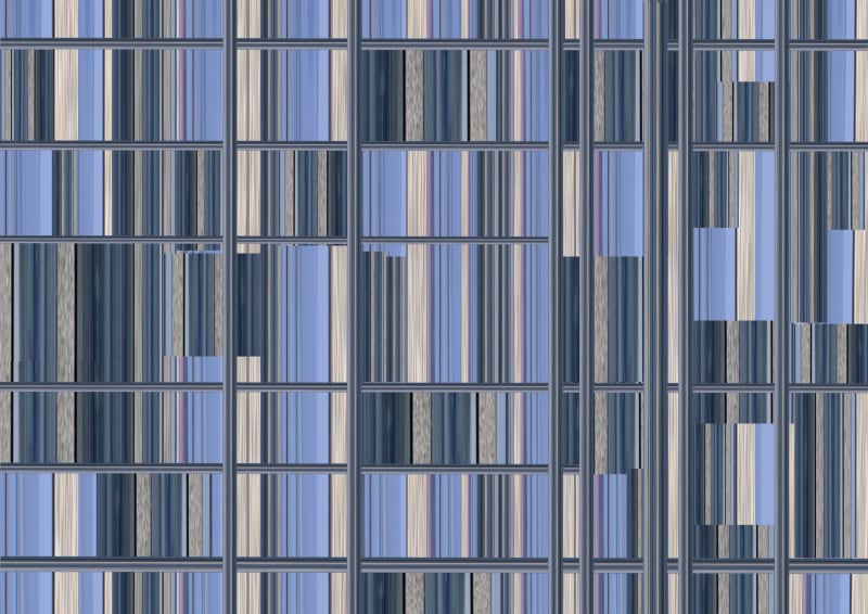 Pixelation of the Barbican Building