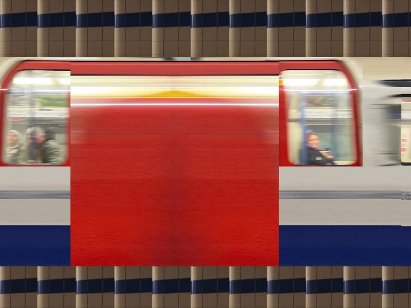 Pixelation of the London Metro