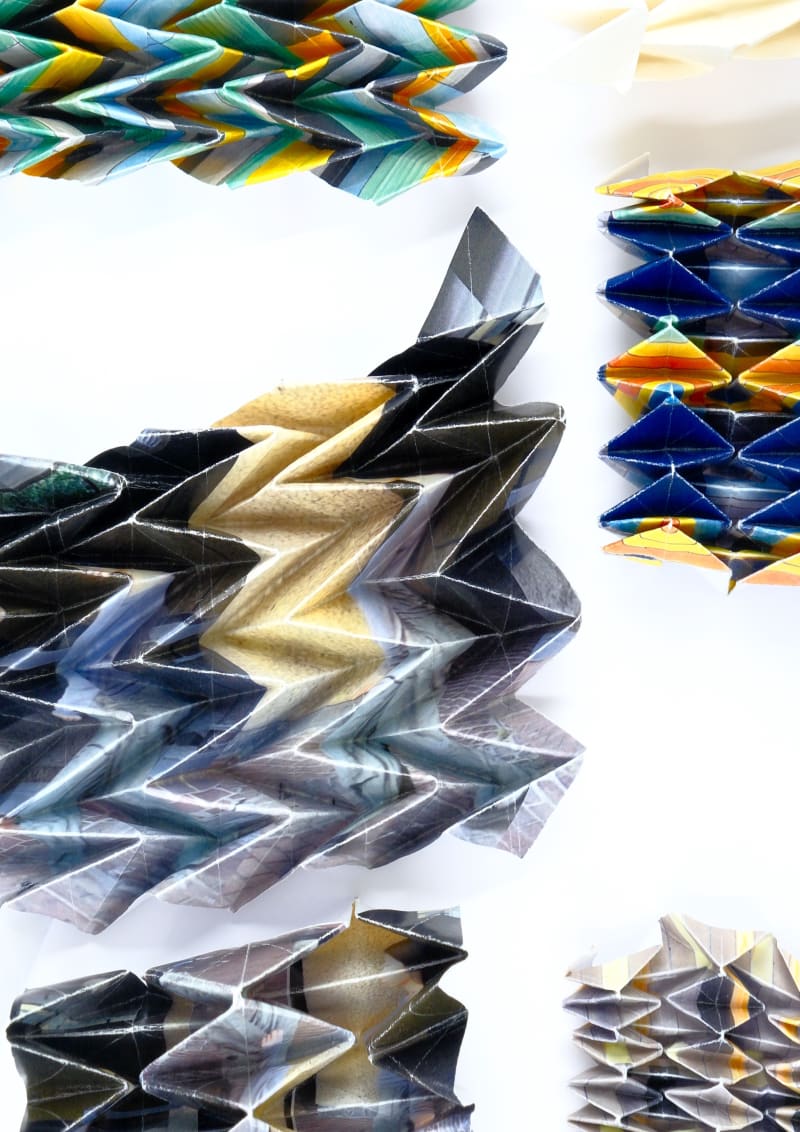 Origami tests with printed final