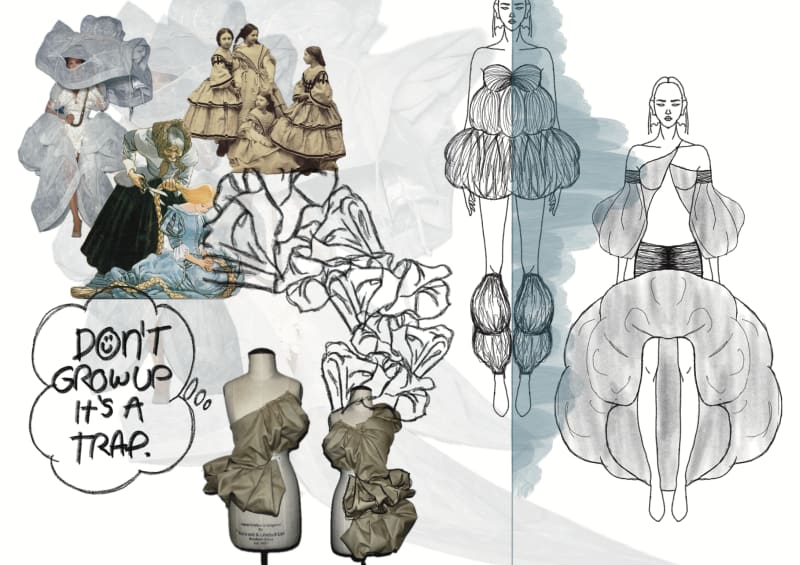 Design and development portfolio pages 