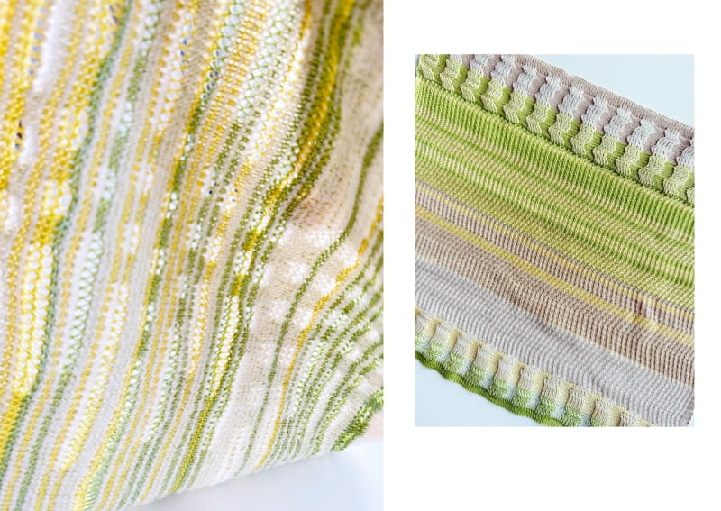 This green collection is mainly for the fashion .