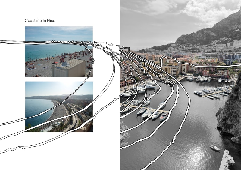 the coastlines are the main elements in my project
