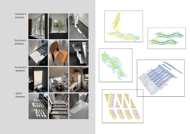 My color palette is from Nice local buildings and ocean’s light and shadow.