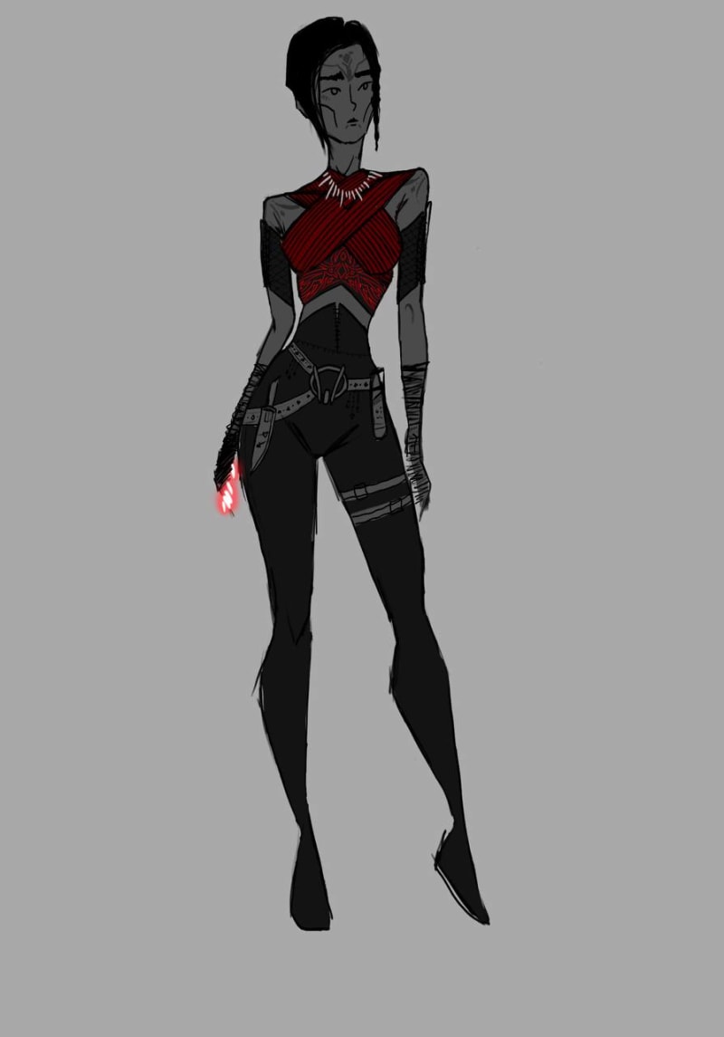 sketchs of final work