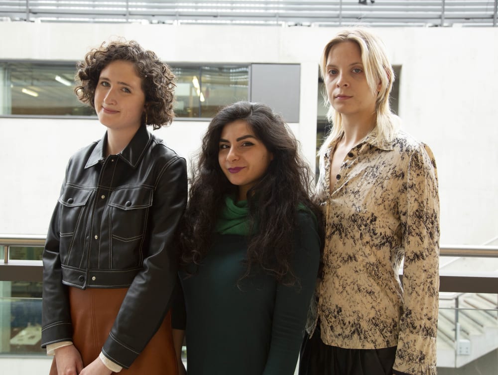 Portrait of three women
