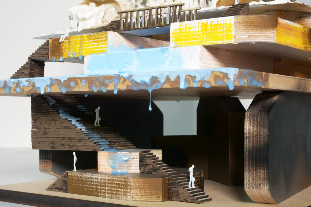 A model of a building