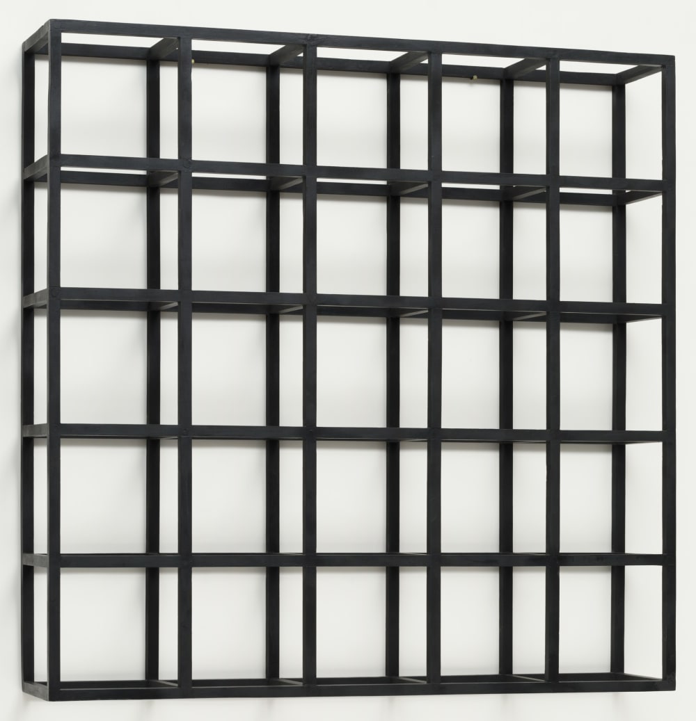 An abstract artwork by Sol Lewitt