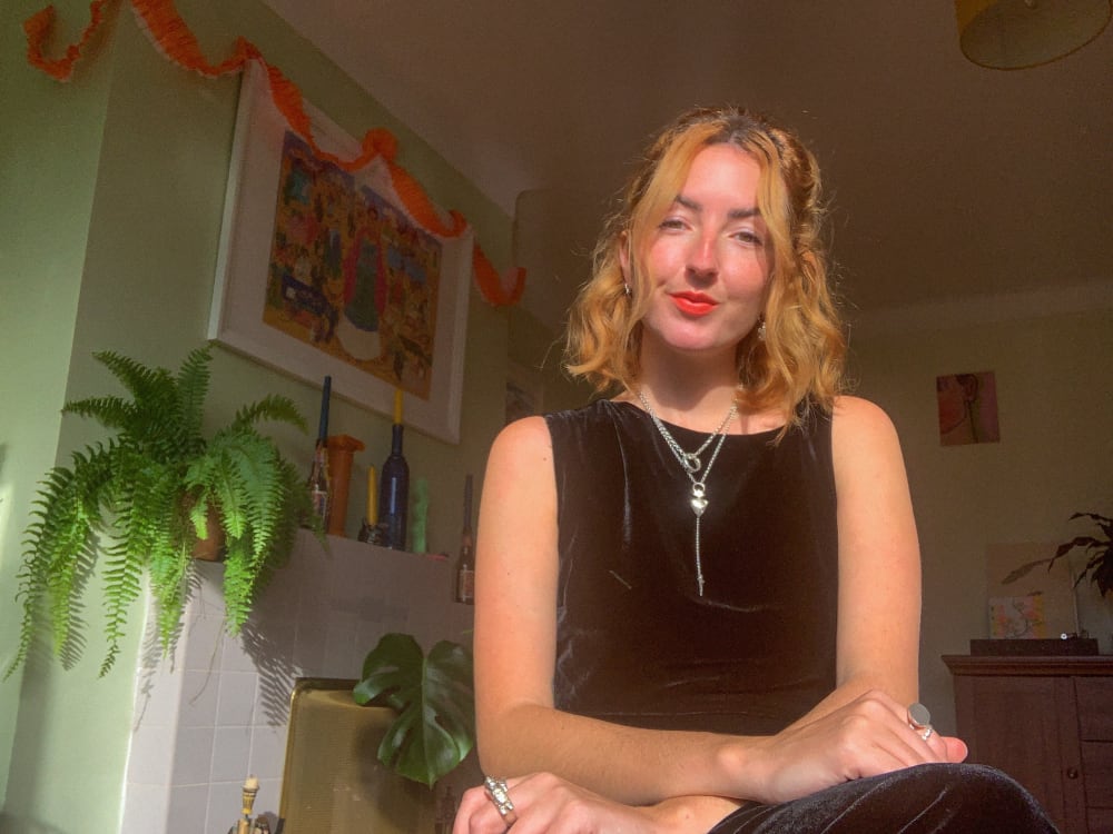 Photo of Amy smiling into the camera