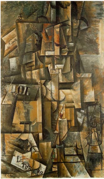 an abstract painting by Picasso