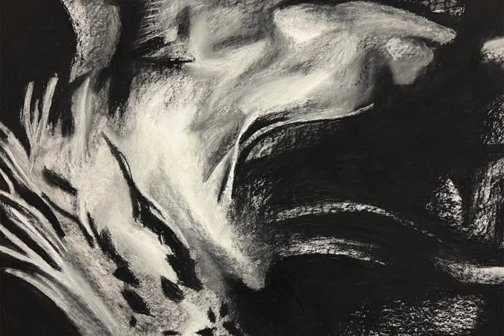 Student artwork by Liva Majore