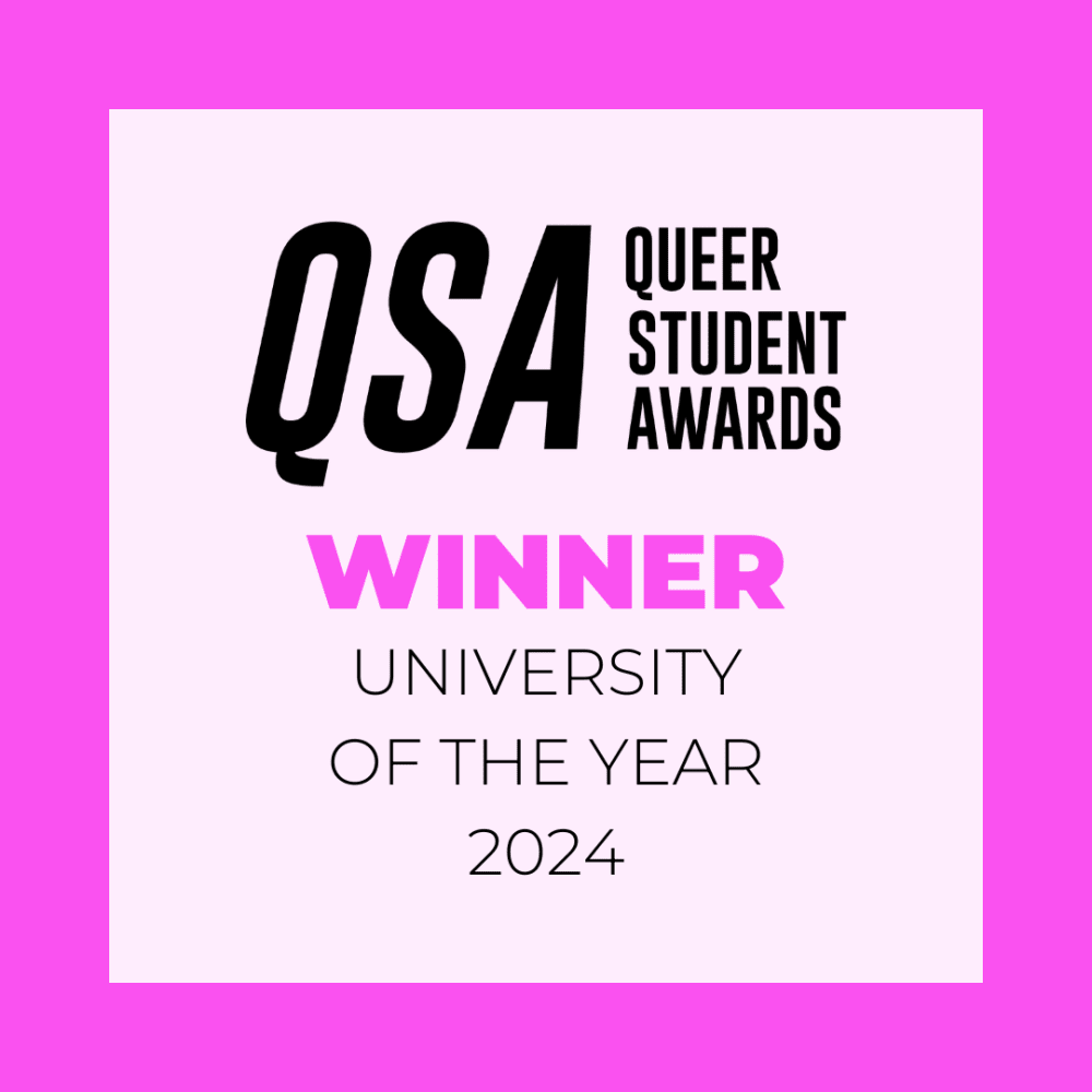 Queer Student Awards Winner: University of the Year 2024 Logo