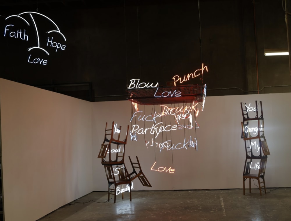 Photo of various works by Carl Hopgood