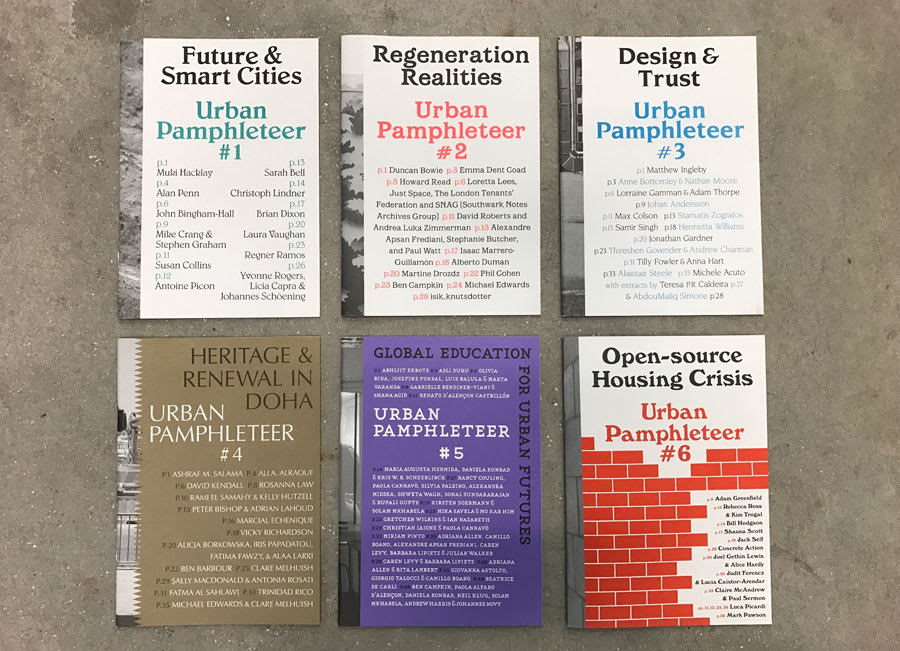 Booklets against grey background